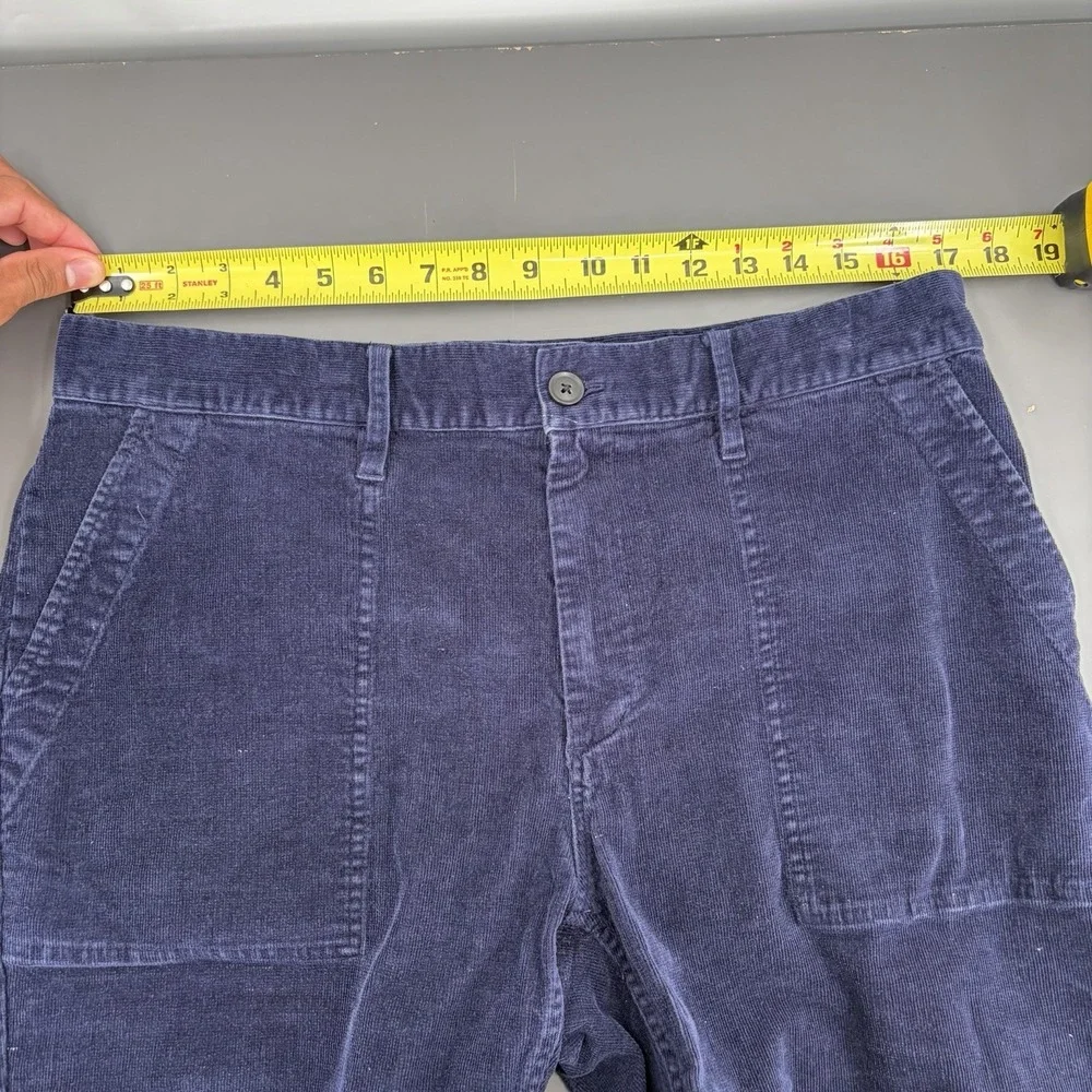Taylor Stitch Shorts Men's 35 Navy Corduroy Trail Short 8